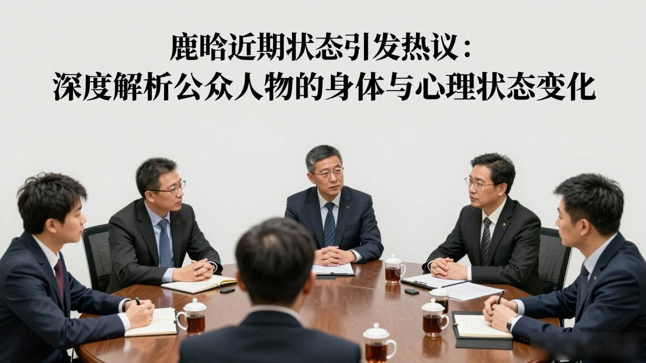 鹿晗近期状态引发热议：深度解析公众人物的身体与心理状态变化